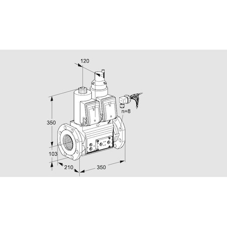 Honeywell Kromschroder VCS8100F05NLWRE/PPPP/PPPP KS88203782