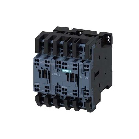 Siemens reversing contactor assembly AC-3e/AC-3 3RA2324-8XE30-2BB4