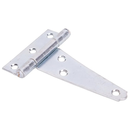 Prosource Light-Duty T-Hinge, Steel, Zinc, Fixed Pin, 180 deg Range of Motion, 13 Pc lb LTH-Z03-013L