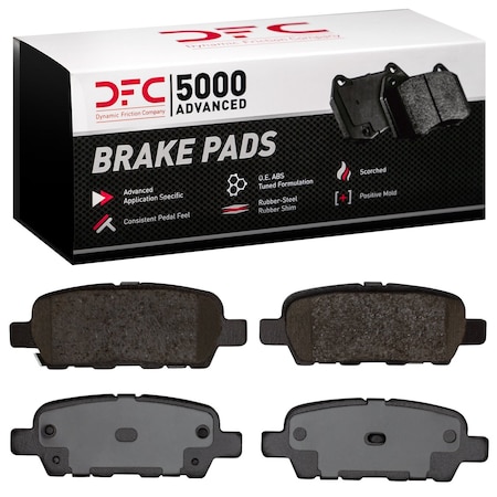 Dfc 5000 Advanced Disc Brake Pad Set,  1551-0905-00