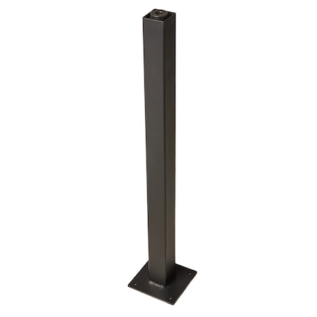 Bfm Seating 2in Square Steel Table Leg - Dining Height - Sand Black Finish Set of 4 TB-SQ2