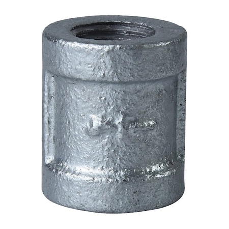 Exclusively Orgill Pipe Coupling, 14 in, FNPT, Malleable Steel, SCH 40 Schedule, 300 psi Pressure 21-1/4G