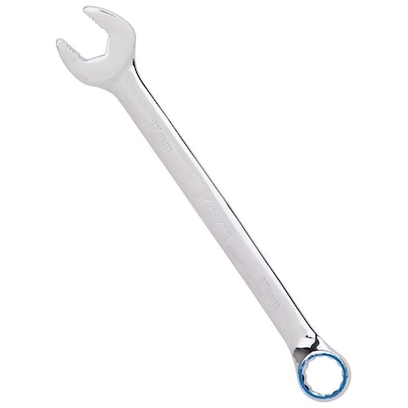 Vulcan Combination Wrench, Metric, 17 mm Head, Chrome Vanadium Steel, Silver MT6549356