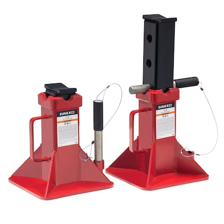 Sunex 22 Ton Pin Type Jack Stands (Pair) 1522A