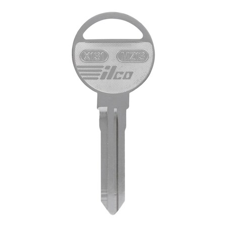 Homecare Products Automotive Universal Key Blank for Double Sided for Ford, Silver HO3307996
