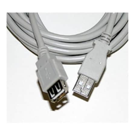 Defenseguard USB2-AM-AM-10 10 ft. USB 2.0 Cable A Male to A Male, Beige DE1578760