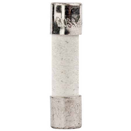 Eaton Bussmann Ceramic Fuse, S501 Series, Fast-Acting, 1A, 250V AC, Non-Indicating, 100 PK BK/S501-1-R