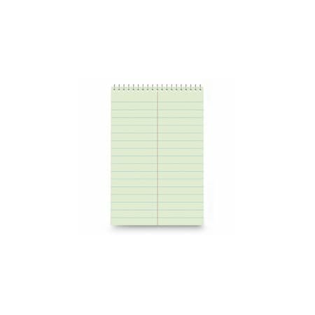 Universal Steno Books, Pitman Rule, 6 x 9, Green Tint UNV76610
