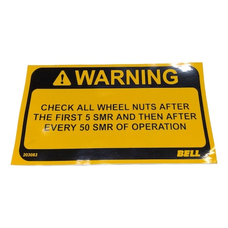 John Deere SAFETY SIGN, JOHN DEERE OEM AT256231 AT256231