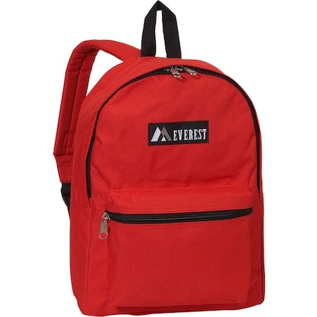 Everest Trading Everest 1045K-RD 15 in. Basic Backpack 1045K-RD