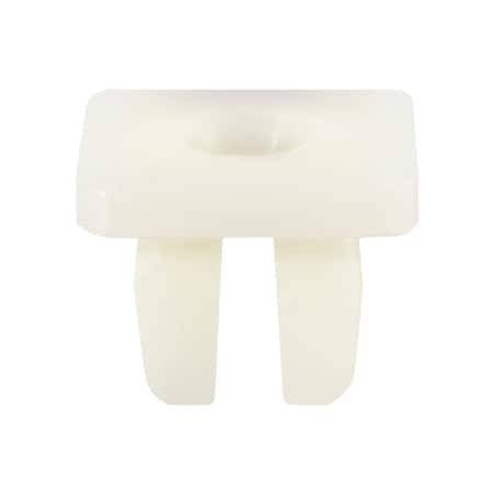 Auveco Nylon Nut #10 Screw Size 13mm x 13mm, 25PK 14274