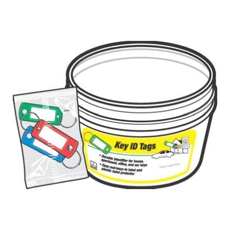 Hy-Ko Prod Co 20Pc3Pk Keyid Tag Asstd KB138-BKT