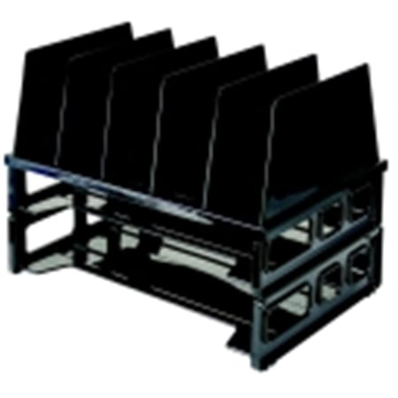 Officemate Oic Combination Side Loading Tray And Sorter - Black 1098061