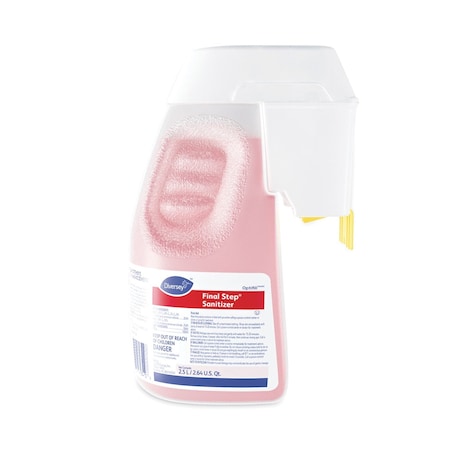 Diversey Cleaners & Detergents, Spray Bottle, Quaternary, Red 101105267