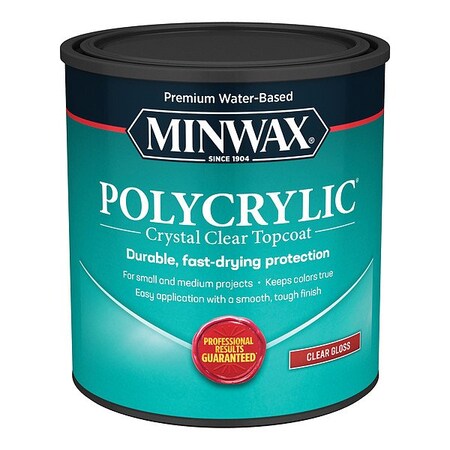 Minwax Finish, 32 fl oz, Gloss, Clear 65555444