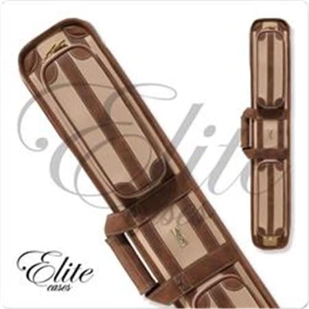 Elite Cases ECVS48 Black Elite Vintage Pool Cue Case with 4 Butts & 8 Shafts - Black ECVS48 Black