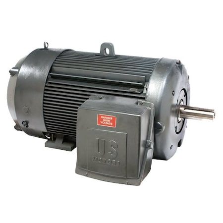 U.S. Motors Three-Phase Motor, 250 HP, 449TS Frame, 2,300/4,000V Voltage, 3,555 Nameplate RPM C250S1WS