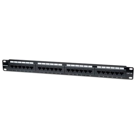 Intellinet Network Solutions PATCH PANEL - NETWORKING / PORTS QTY: 24 - SUPPORTS 22 TO 26 AWG STRANDED AND SO 513555