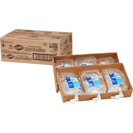 Clorox CLOROX 1000 mL Hand Sanitizer, PK6 01753