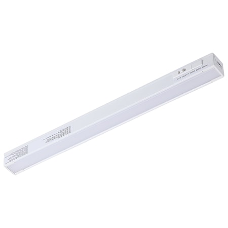 Nuvo 4 Watt 10-Inch LED Under Cabinet - 30K/40K/50K CCT Selectable - White Finish 120 Volt 63/402