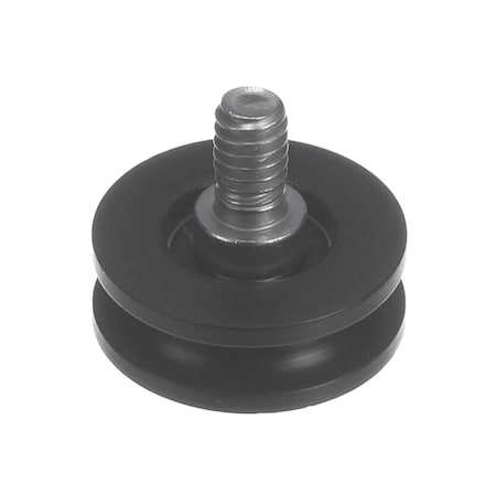 Qbd Modular Systems Wheel/Roller, Sliding Door, Plastic, 1/4-20 47-0120-589