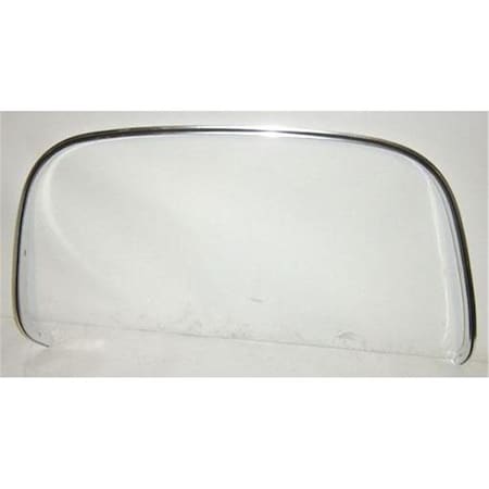 Geared2Golf Left Hand Front Wheel Well Molding with Insert for 1981-1987 Chevy Pickup Chrome & Black GE1841679