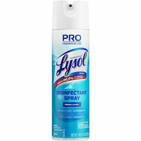 Reckitt Benckiser Fresh Disinfectant Spray, No Color RAC04675