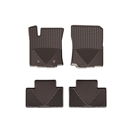Weathertech Cocoa, Front and Rear All Weather Floor Mats W377CO-W136CO