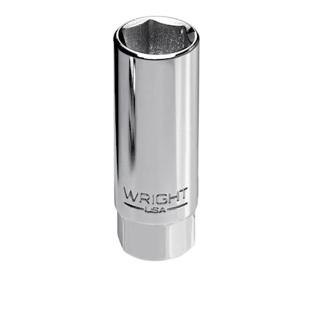Wright Tool Socket 1/2" Drive 6 Point Spark Plug Hol 4598