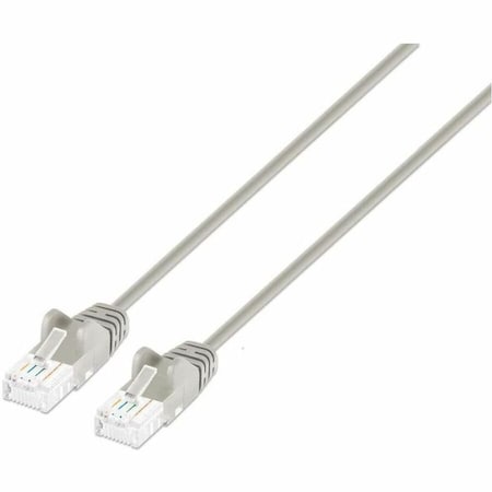 Intellinet Network Solutions CAT6 U/UTP SLIM NETWORK PATCH CABLE, 5 FT., GRAY 751599