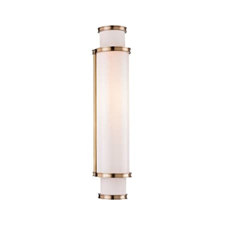 Hudson Valley Lighting Malcolm 1 Light Bath And Vanity 18 In. Aged Brass 6622-AGB