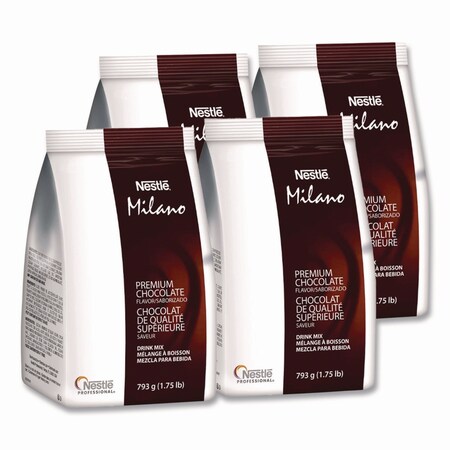 Nestl Milano Premium Chocolate Hot Cocoa Mix, 28 oz Packet, PK4, 4PK 416818