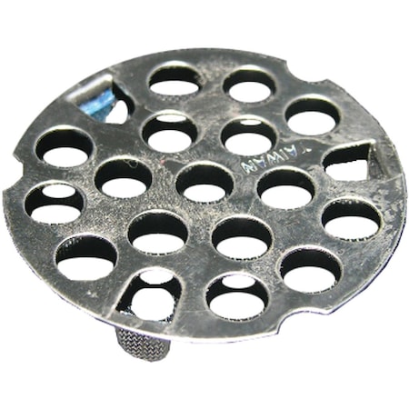 Westlake Pipe & Fittings 1-7/8'' Snap-In Tub Drain Strainer with Chrome Plated Finish 03-1333