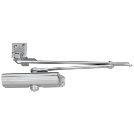 Norton Co Grade 1 Parallel Arm Surface Closer, Push Side, Unitrol Arm, Spring Stop, 85 to 180 Deg. Swing, Adj UNI1601 33-41 689