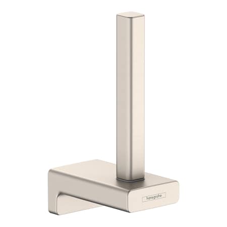 Hansgrohe AddStoris Spare Toilet Paper Holder in Brushed Nickel 41756820