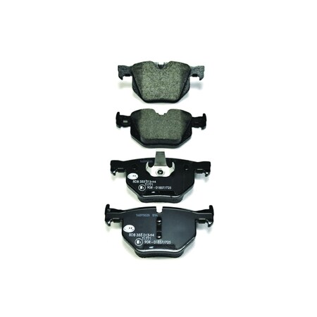 Hella Brake pad set prepared for wear warning indicator T1771 for e.g. BMW 355013941