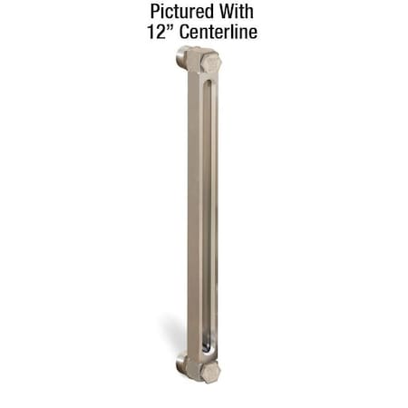 Oil-Rite Standard Aluminum Liquid Gauge with 13in. to 24in. Centerline - 18in., 3/4in. Male NPT Adapters B3540-11800BN4W