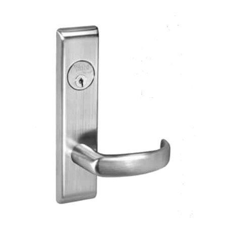 Yale Grade 1 Storeroom Mortise Lock, Pacific Beach Lever, CN Escutcheon, Conventional Cylinder, Satin Ch PBCN8805FL 626