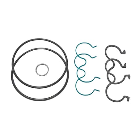 Loader Parts Source Single Gear Pump Seal Kit to Replace Bobcat OEM 6658126 6658126