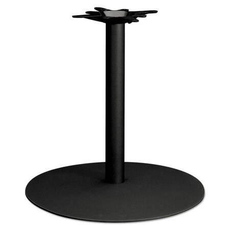 Alera Technologies 30.37 in. Hospitality Series Single-Column Bases, Steel - Black TBH423B