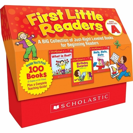 Scholastic First Little Readers Book Set with Teaching Guide, Level A, 100 ct 0545223016