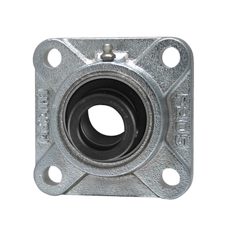 Ami Bearings SINGLE ROW BALL BEARING - 1-15/16in NARR ECCENTRIC COLLAR NICKEL 4-BOLT FLANGE KHF210-31NP