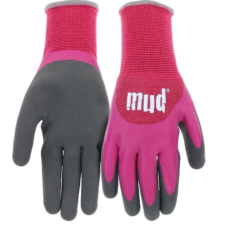 Mud GLOVE LATEX DIP MAGENTA XS/SM MD32001W-WXS