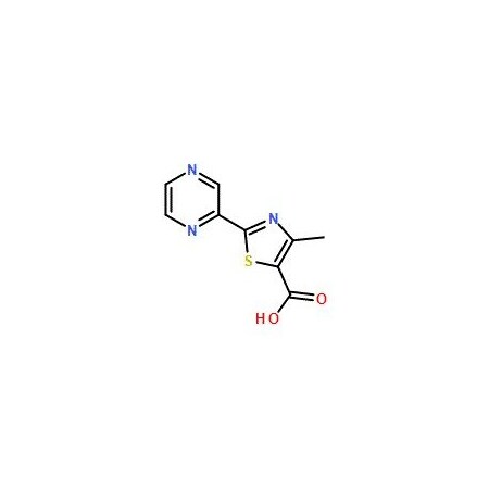Ak Scientific 4-Methyl-2-(2-pyrazinyl)-1, 3-thiazole-5-carboxylic acid (500mg), CAS 216959-92-1 Y8277-500mg