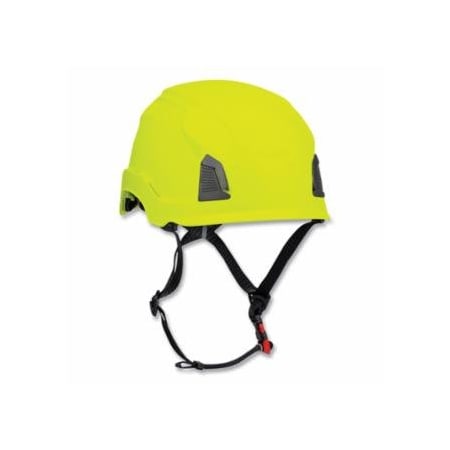 Pip Traverse, Industrial Climbing Helmet, HDPE, Non-Vented, Hi-Vis Yellow 112-280-HP1491RM-44