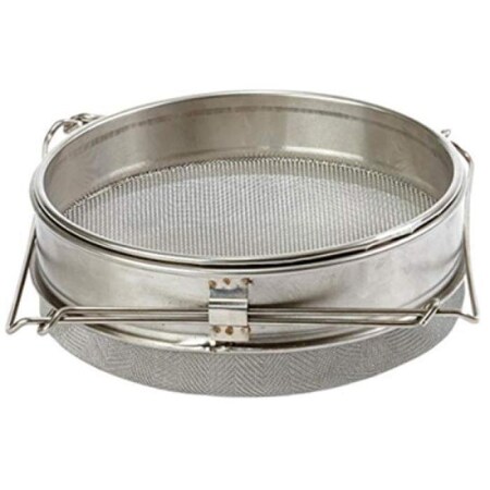 Miller Mfg HONEY STRAINER STAINLESS STEEL HSTRAINSS