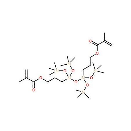 Ak Scientific 1, 3-Bis(3-(methacryloxy)propyl)-1, 1, 3, 3-tetrakis(trimethylsiloxy)disiloxane (1g), CAS 80722-63-0 2558AC-1g