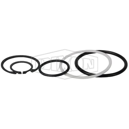 Dixon WS Series High Pressure Wingstyle Repair/Seal Kit, For Use with All Style Coupler 16WS-SKIT