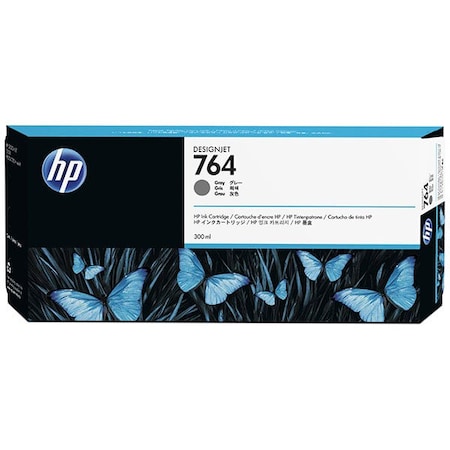 Hp 764 (C1Q18A) Gray Original Ink Cartridge (300 ml) C1Q18A