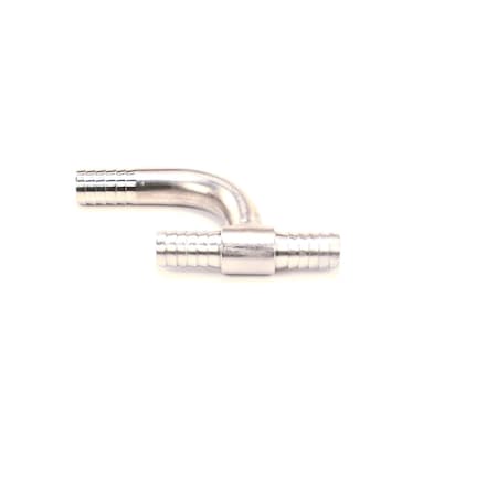 Cleveland TEE Y 3/8 BARB SS 7136